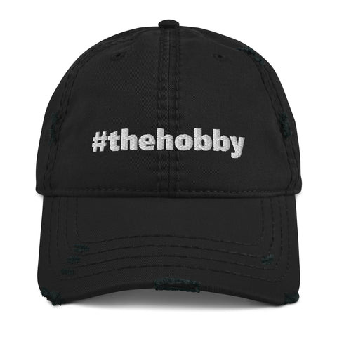 #thehobby Distressed Dad Hat