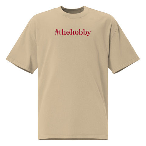#thehobby oversized faded t-shirt