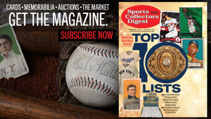 Give a Gift of Sports Collectors Digest Magazine subscription. Save 90% off!