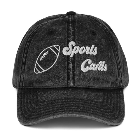 Football Sportscards Vintage Cotton Twill Cap