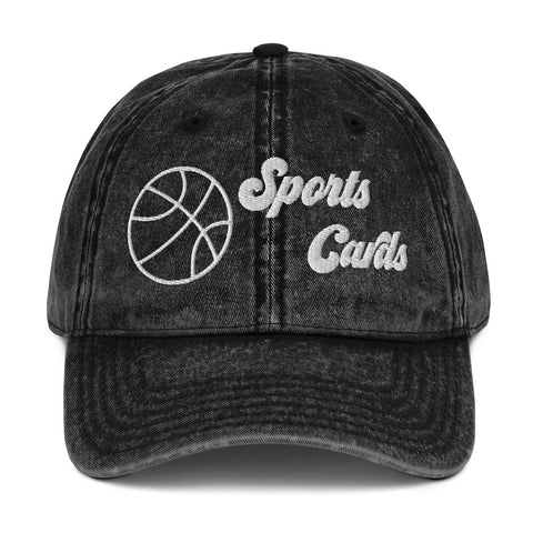 Basketball Sportscards Vintage Cotton Twill Cap